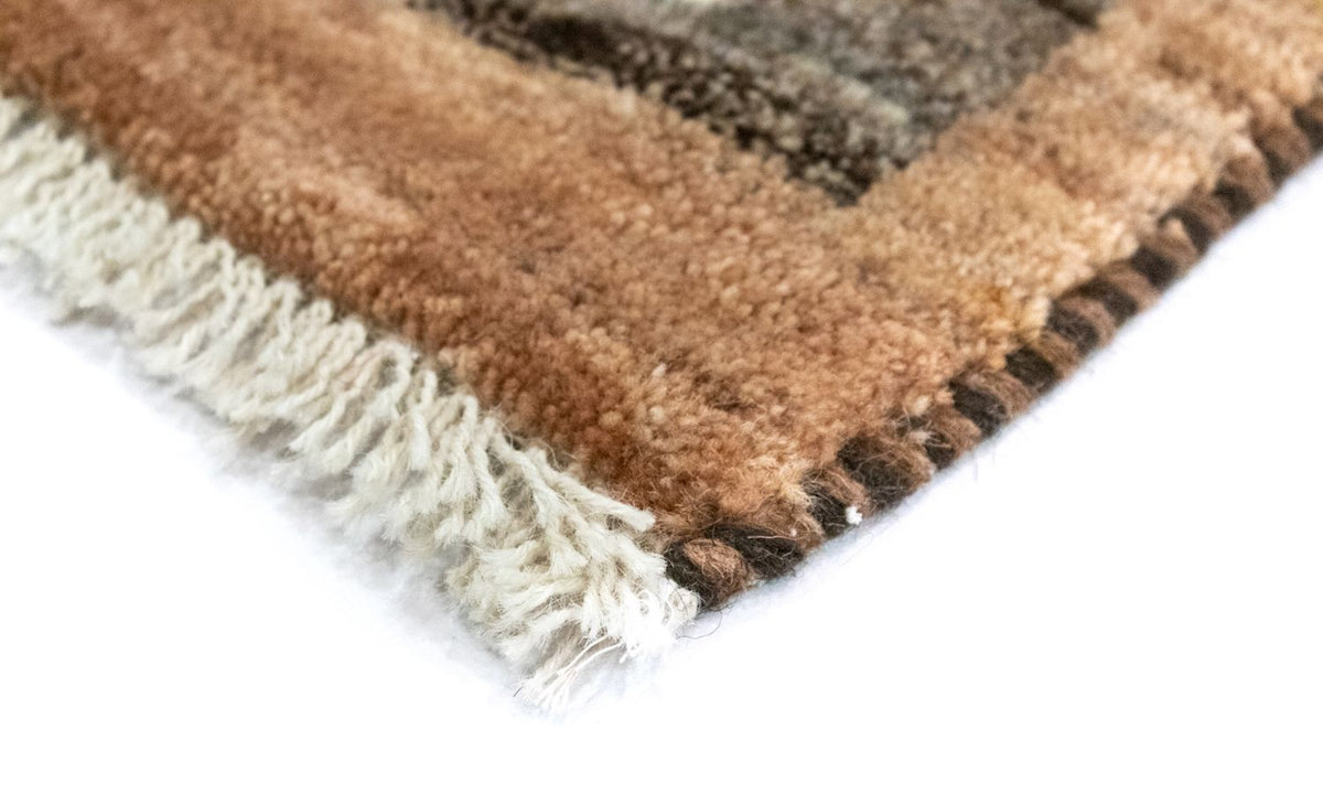 Gabbeh tapijt - Perzisch - 60 x 40 cm - beige