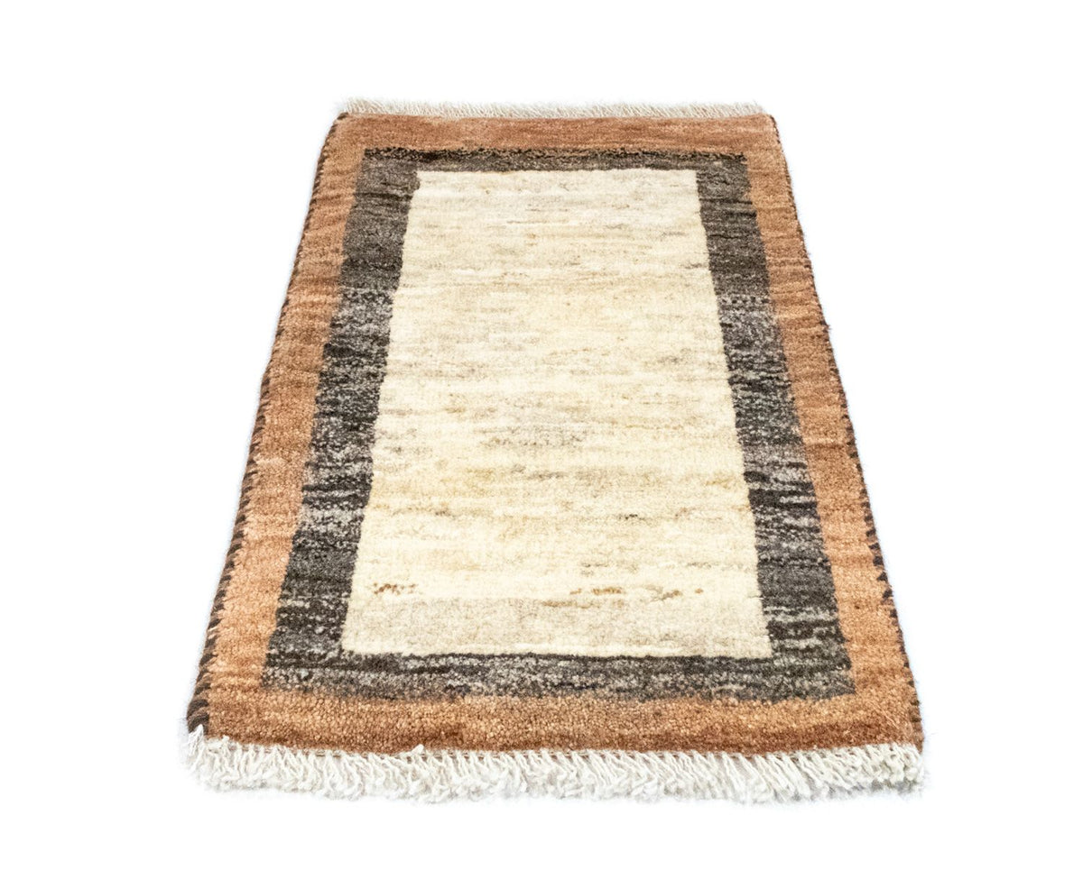 Gabbeh tapijt - Perzisch - 60 x 40 cm - beige