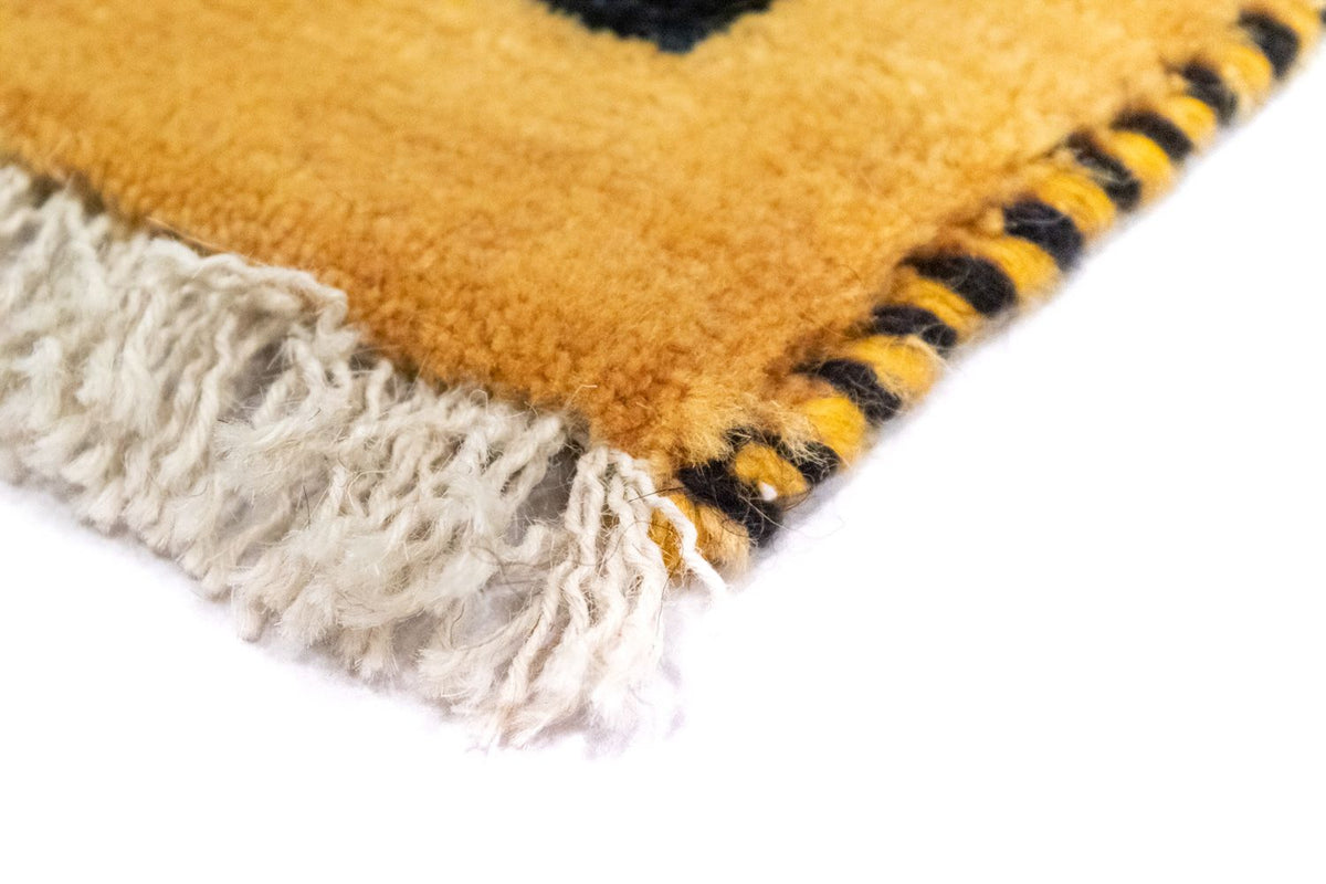 Gabbeh tapijt - Perzisch - 60 x 40 cm - beige