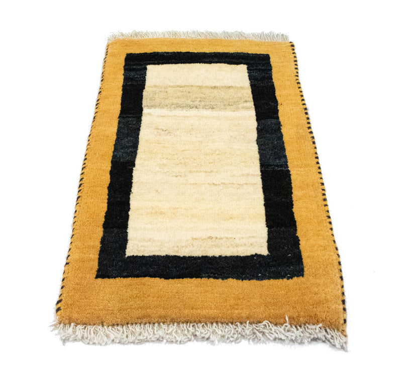 Gabbeh tapijt - Perzisch - 60 x 40 cm - beige