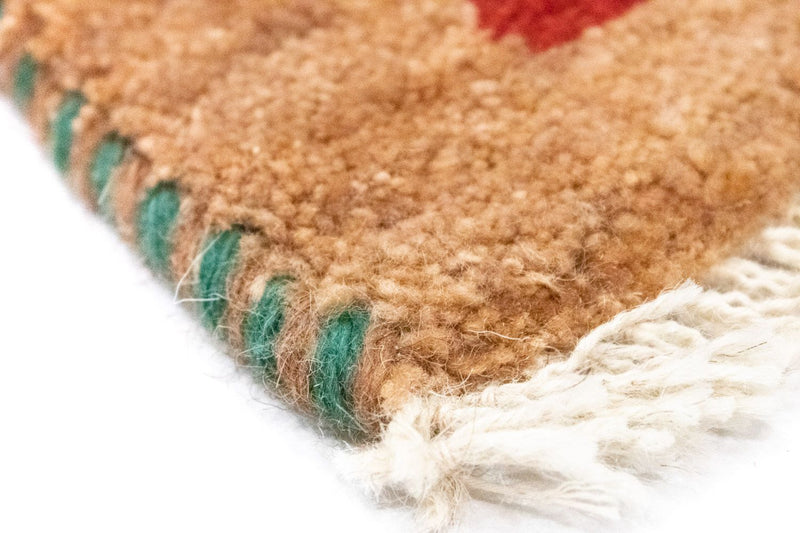 Gabbeh tapijt - Perzisch - 60 x 40 cm - veelkleurig