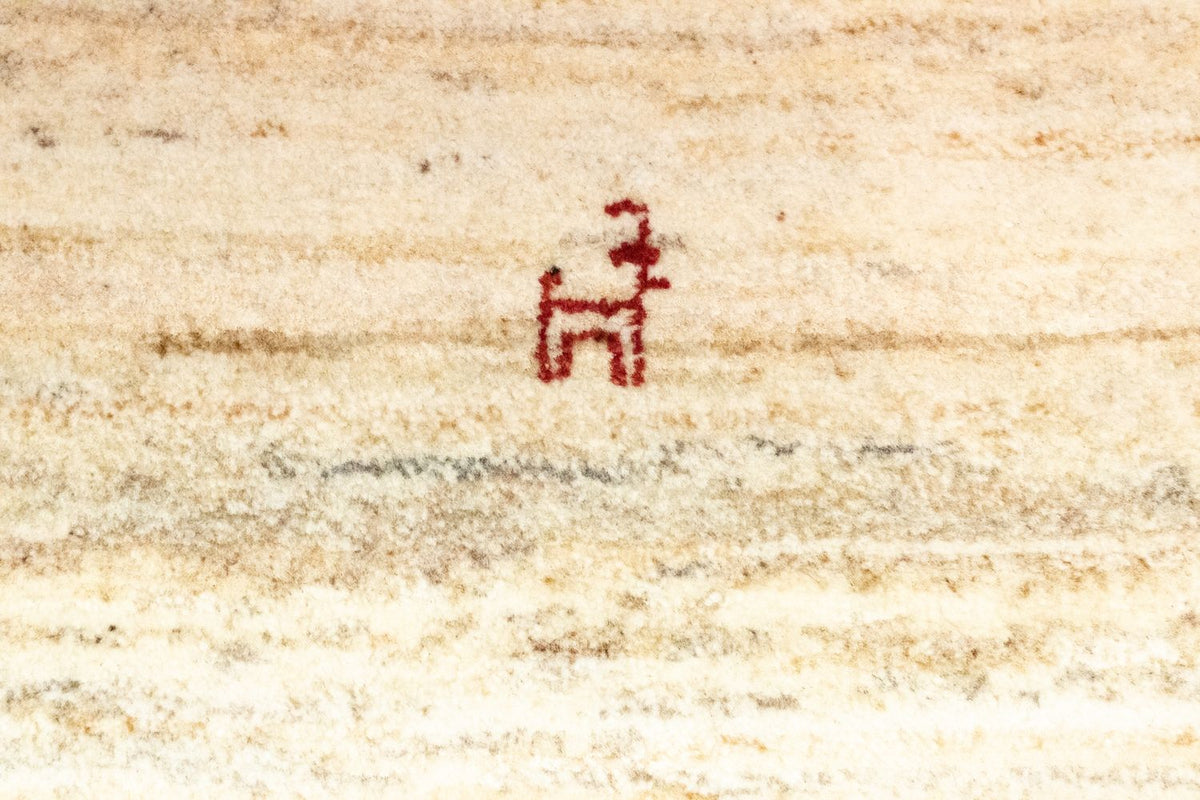 Gabbeh tapijt - Perzisch - 60 x 40 cm - bruin