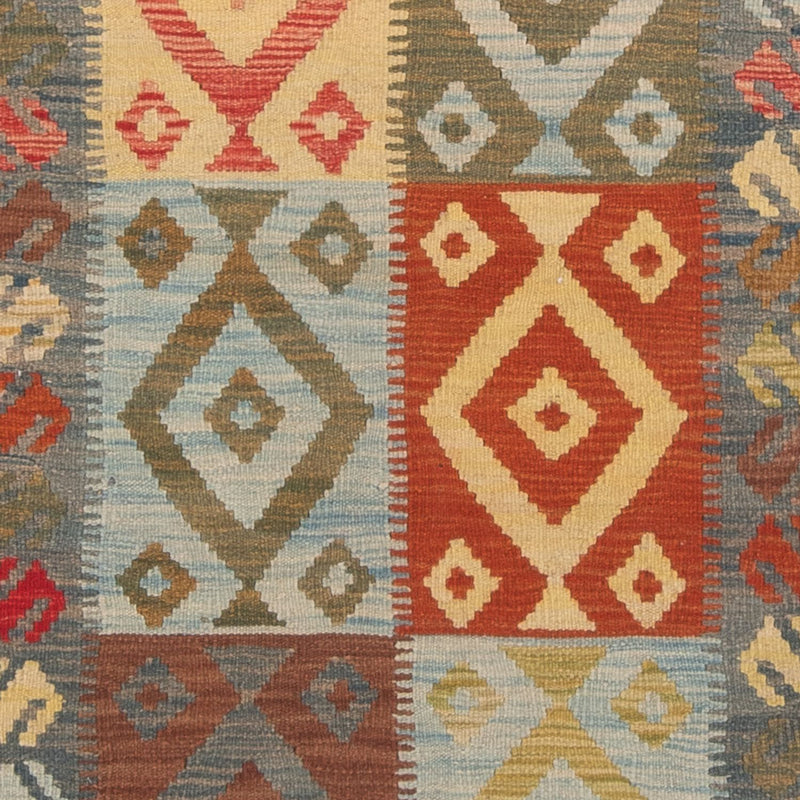 Kelim tapijt - Splash - 168 x 106 cm - veelkleurig