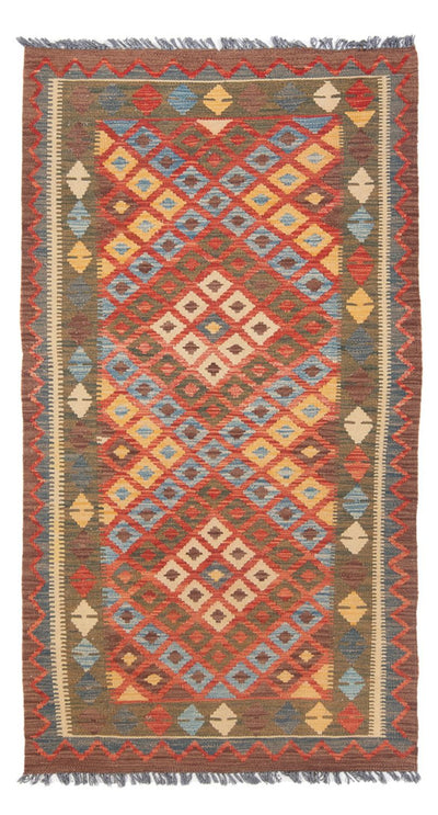 Kilim Maimana Tapijt 101x207cm - Wollen tapijt