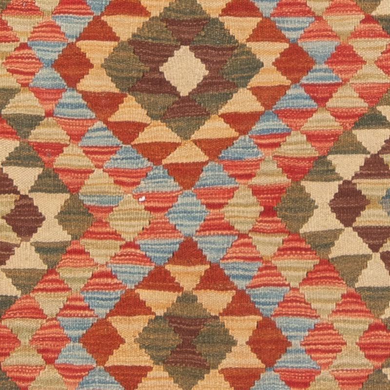 Kelim tapijt - Splash - 114 x 87 cm - veelkleurig