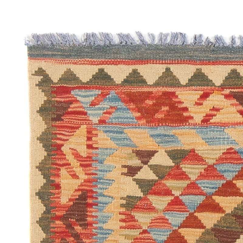 Kelim tapijt - Splash - 114 x 87 cm - veelkleurig