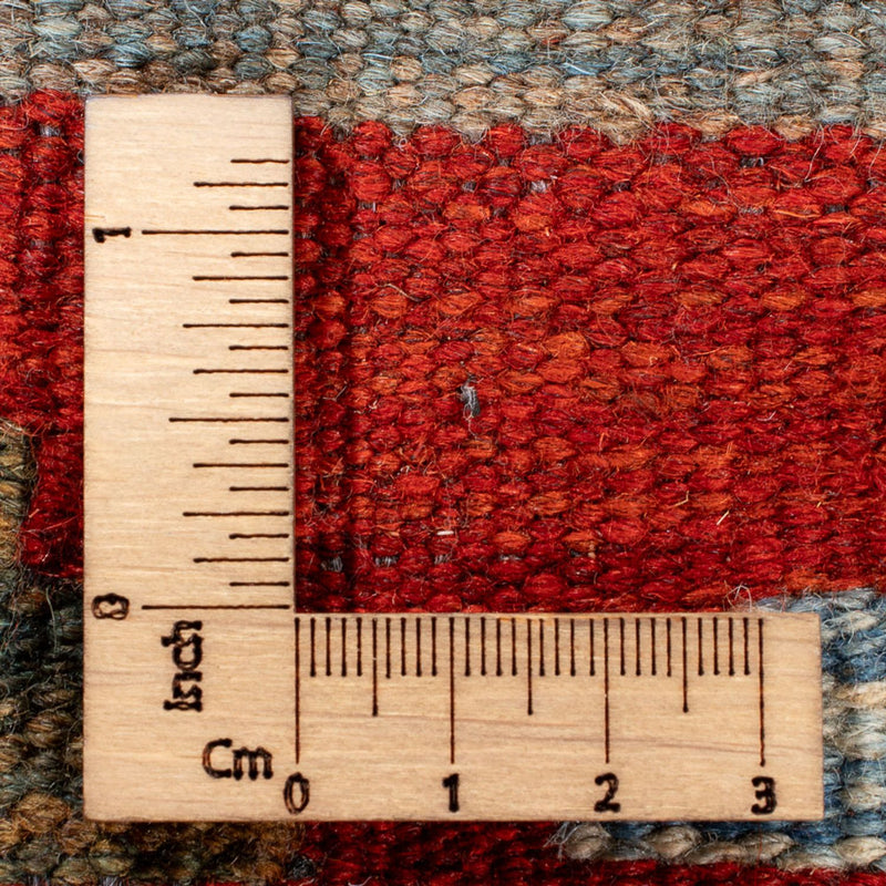 Loper Kelim tapijt - Splash - 402 x 91 cm - veelkleurig