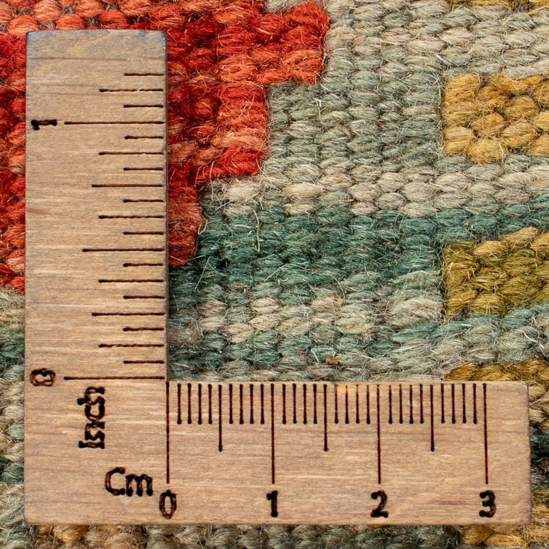 Loper Kelim tapijt - Splash - 201 x 107 cm - veelkleurig