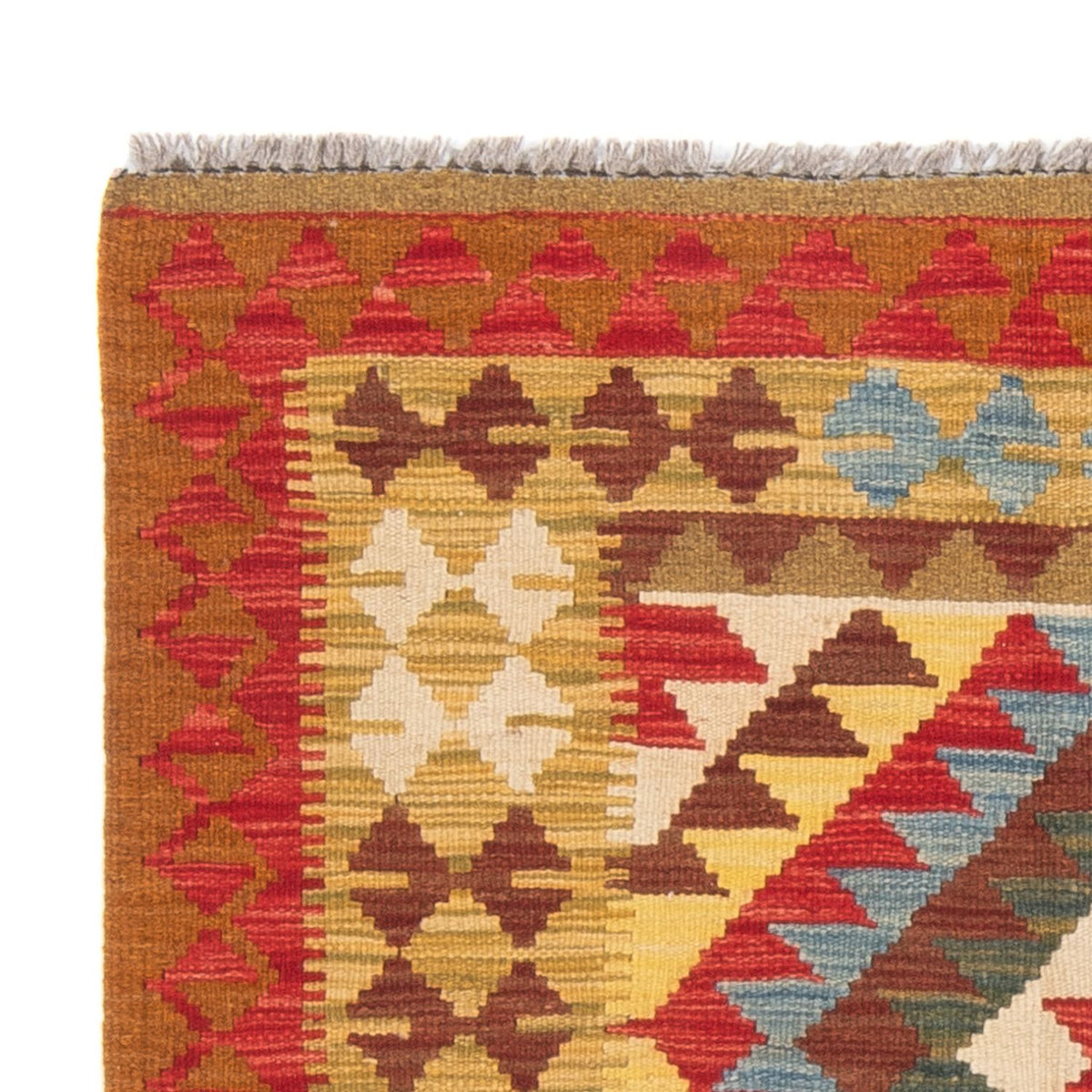 Kelim tapijt - Splash - 155 x 102 cm - veelkleurig