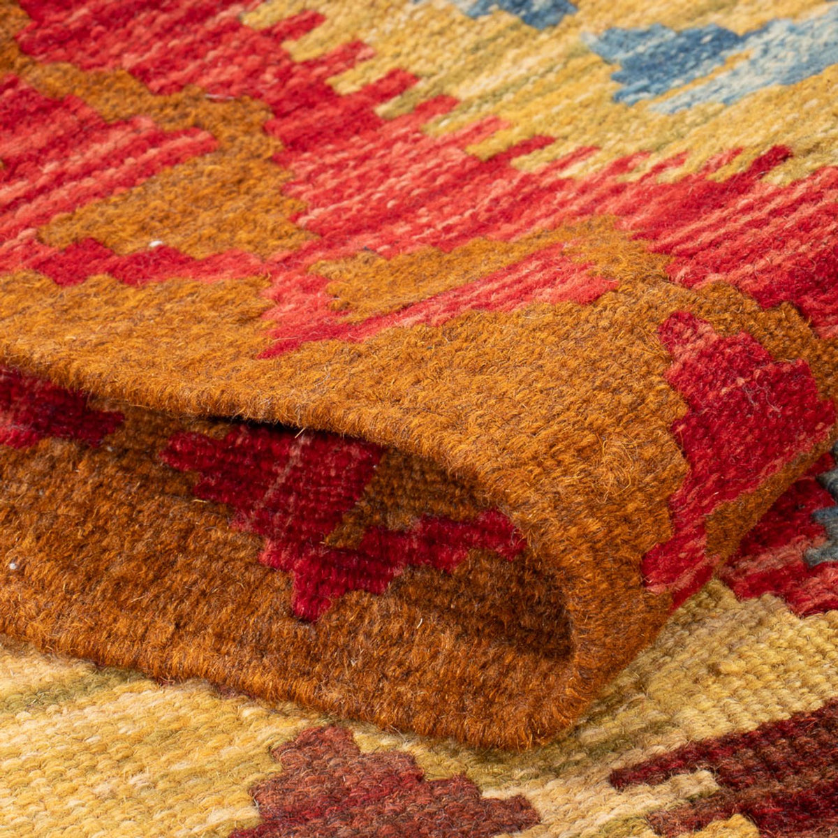 Kelim tapijt - Splash - 155 x 102 cm - veelkleurig