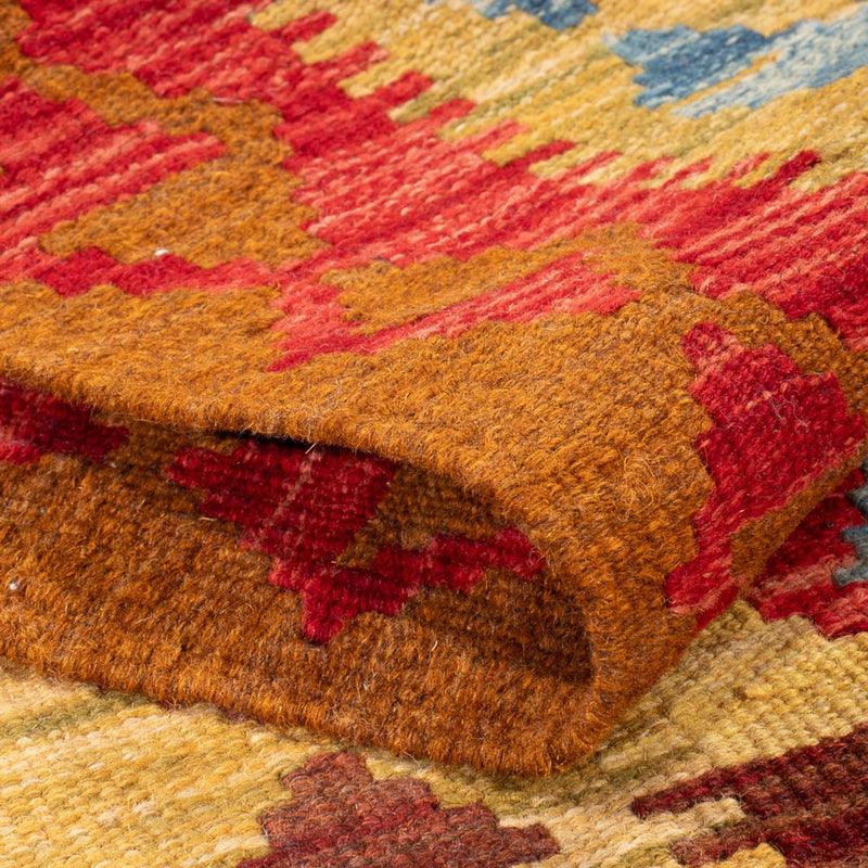 Kelim tapijt - Splash - 155 x 102 cm - veelkleurig