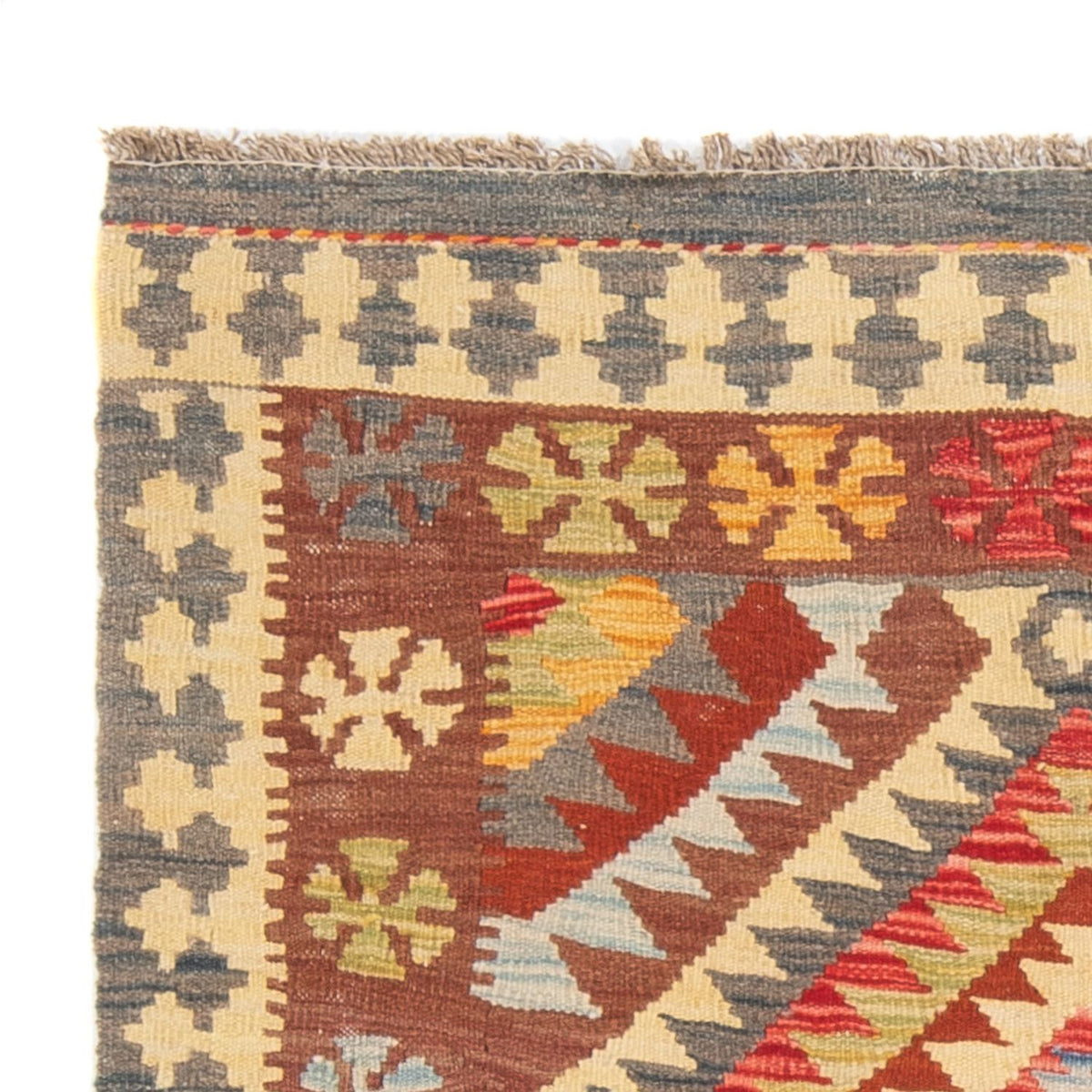 Kelim tapijt - Splash - 152 x 100 cm - veelkleurig