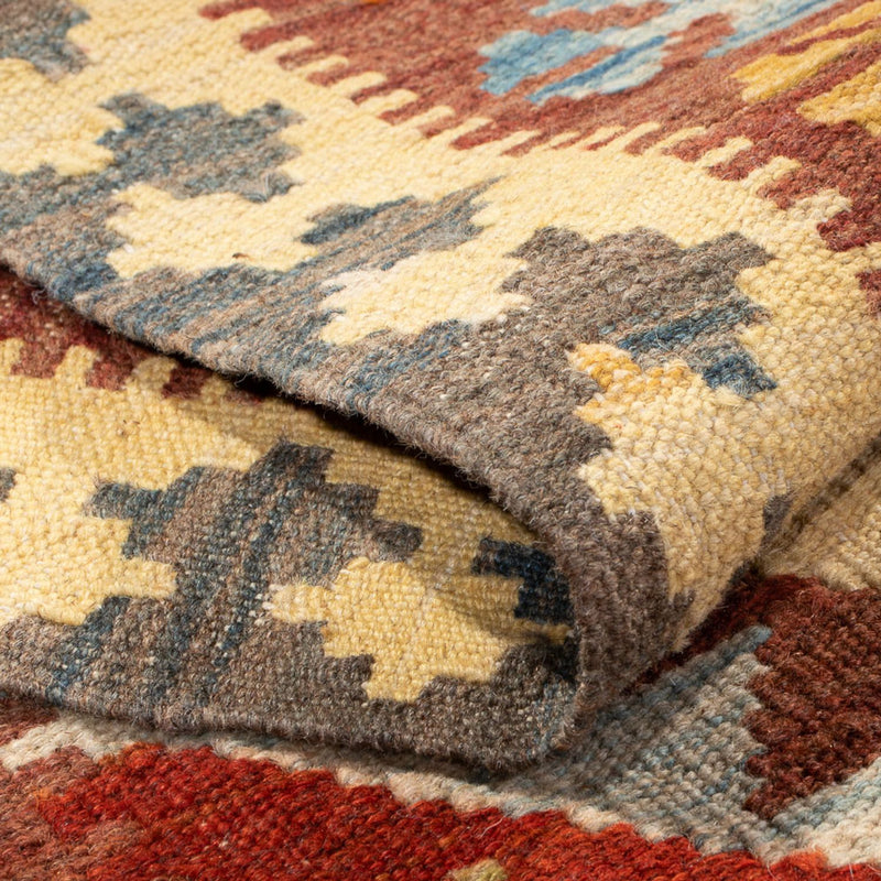 Kelim tapijt - Splash - 152 x 100 cm - veelkleurig