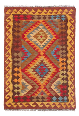 Kelim tapijt - Splash - 150 x 100 cm - veelkleurig