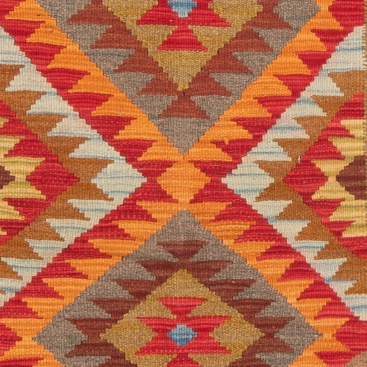 Kelim tapijt - Splash - 149 x 103 cm - veelkleurig