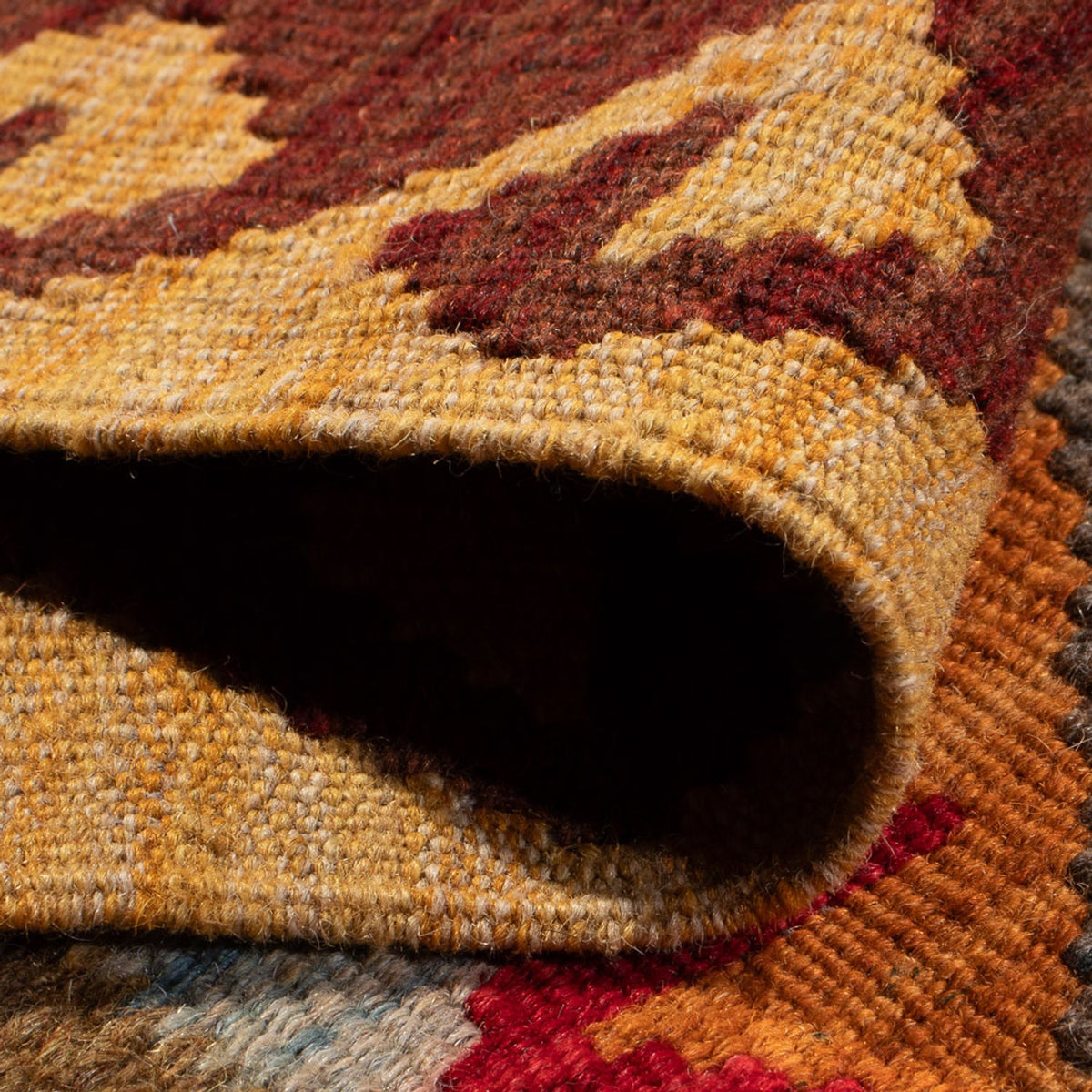 Kelim tapijt - Splash - 149 x 103 cm - veelkleurig