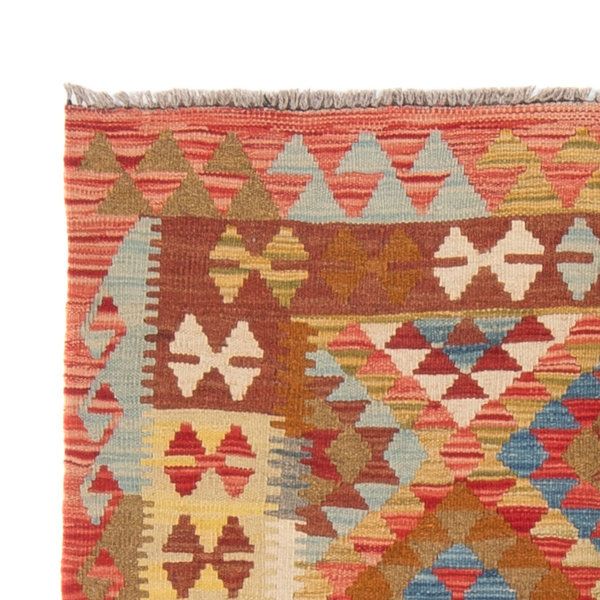 Kelim tapijt - Splash - 149 x 98 cm - veelkleurig