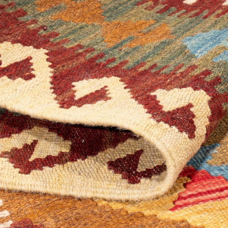 Kelim tapijt - Splash - 151 x 103 cm - veelkleurig