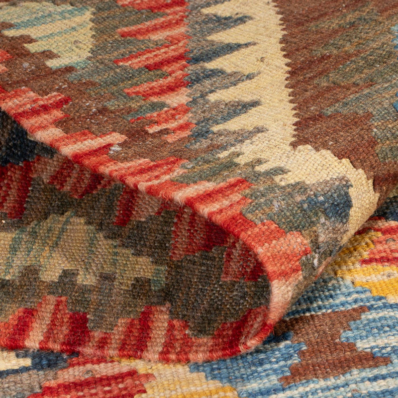 Kelim tapijt - Splash - 169 x 96 cm - veelkleurig