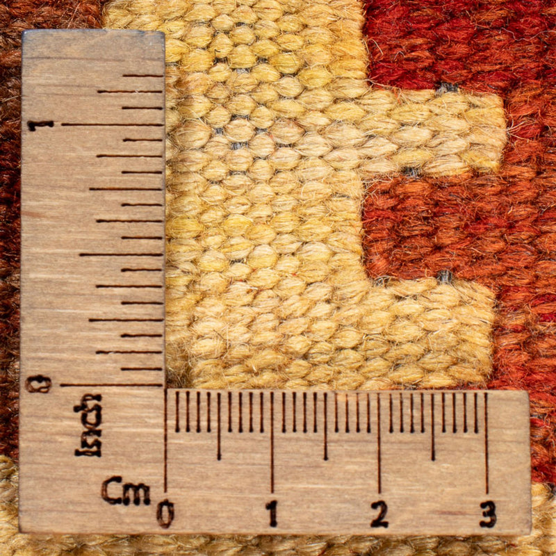 Loper Kelim tapijt - Splash - 201 x 102 cm - veelkleurig