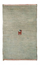 Perzische Gabbeh Tapijt 60x40cm - Perserteppich Wollteppich