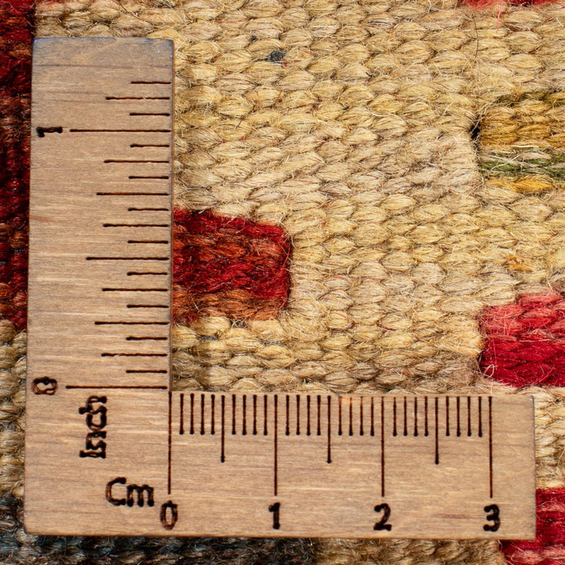 Loper Kelim tapijt - Splash - 201 x 94 cm - veelkleurig