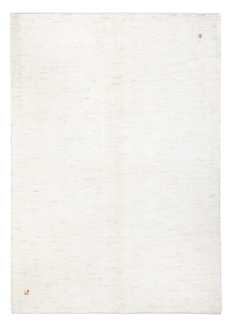 Gabbeh tapijt - Perzisch - 236 x 166 cm - wit  crème