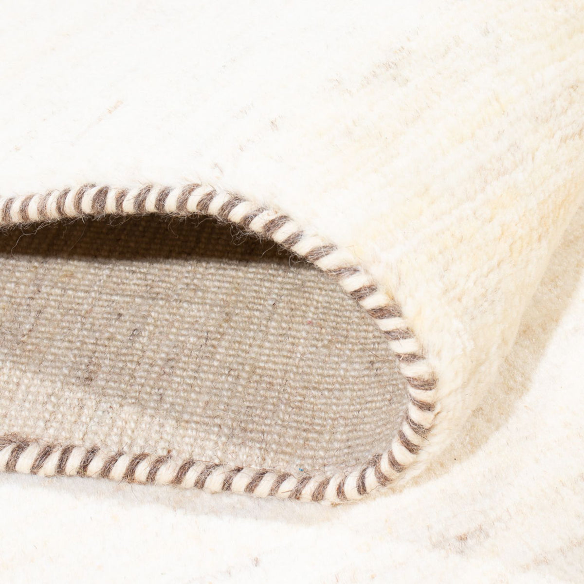 Gabbeh tapijt - Perzisch - 236 x 166 cm - wit  crème