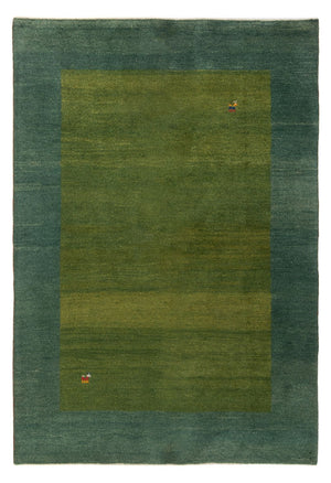 Gabbeh tapijt - Perzisch - 203 x 146 cm - mintgroen