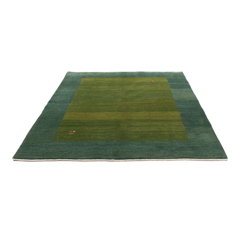 Gabbeh tapijt - Perzisch - 203 x 146 cm - mintgroen