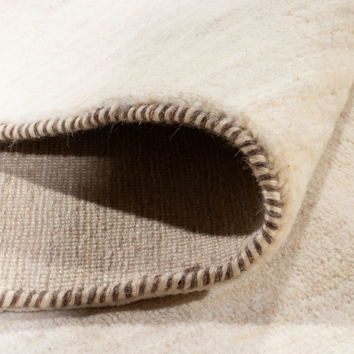 Gabbeh tapijt - Perzisch - 296 x 198 cm - wit  crème