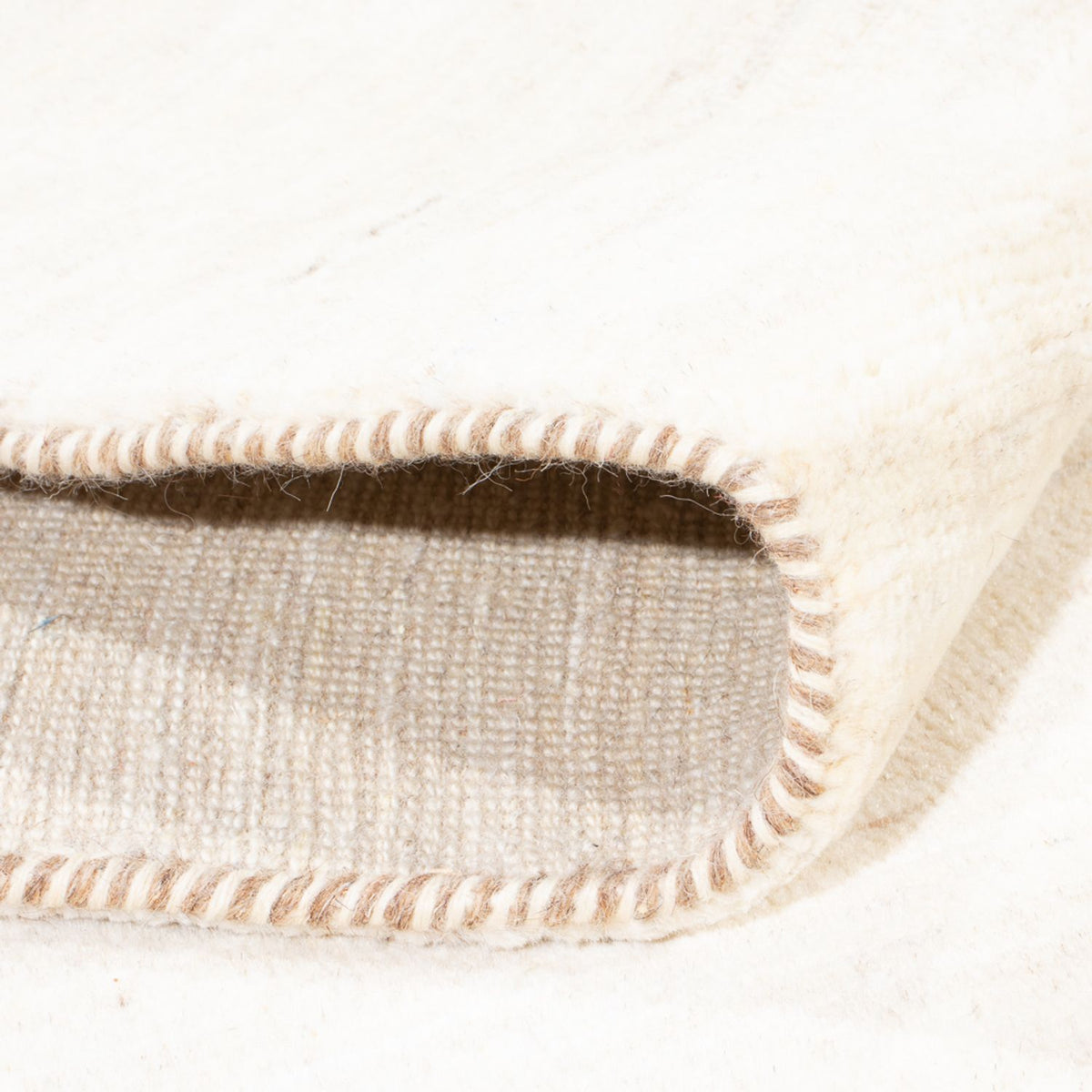 Gabbeh tapijt - Perzisch - 234 x 168 cm - wit  crème