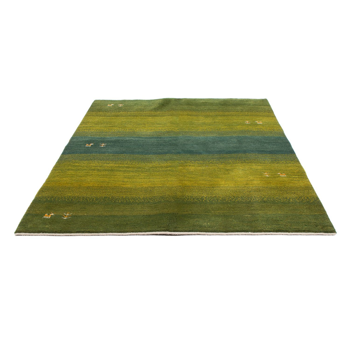 Gabbeh tapijt - Perzisch - 202 x 149 cm - groen