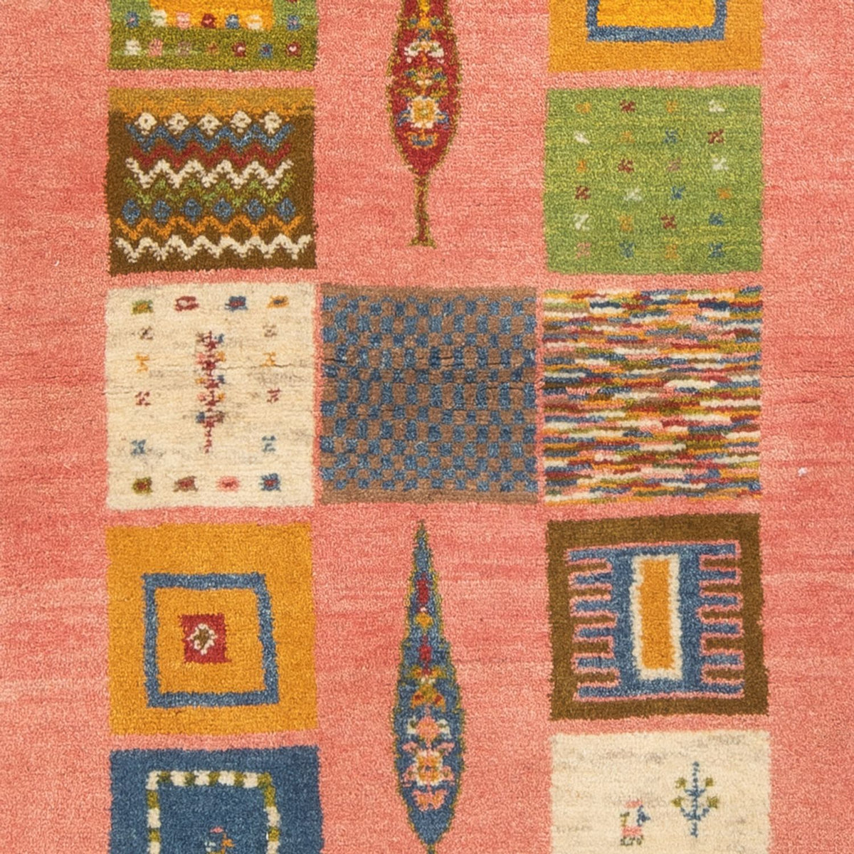 Loper Gabbeh tapijt - Perzisch - 198 x 83 cm - veelkleurig