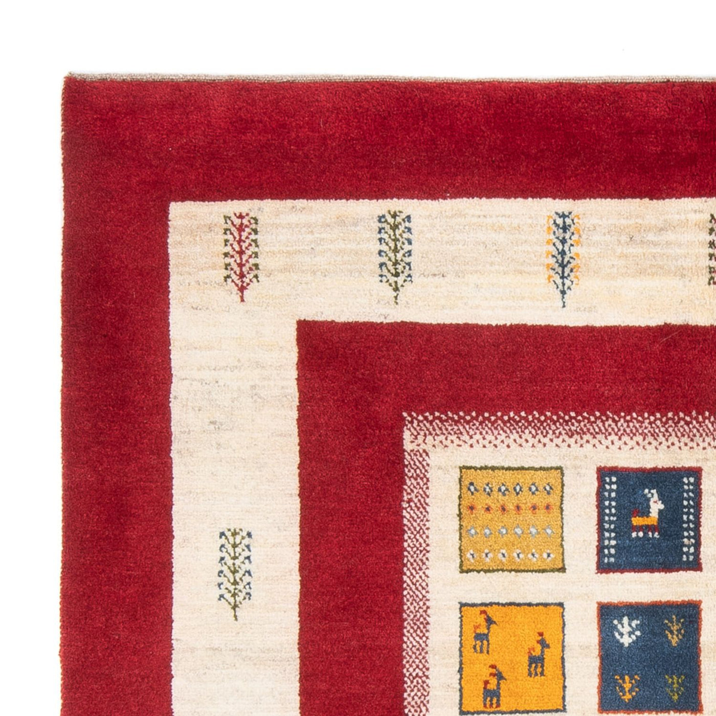 Perzische Gabbeh Tapijt 204x157cm - Perserteppich Wollteppich