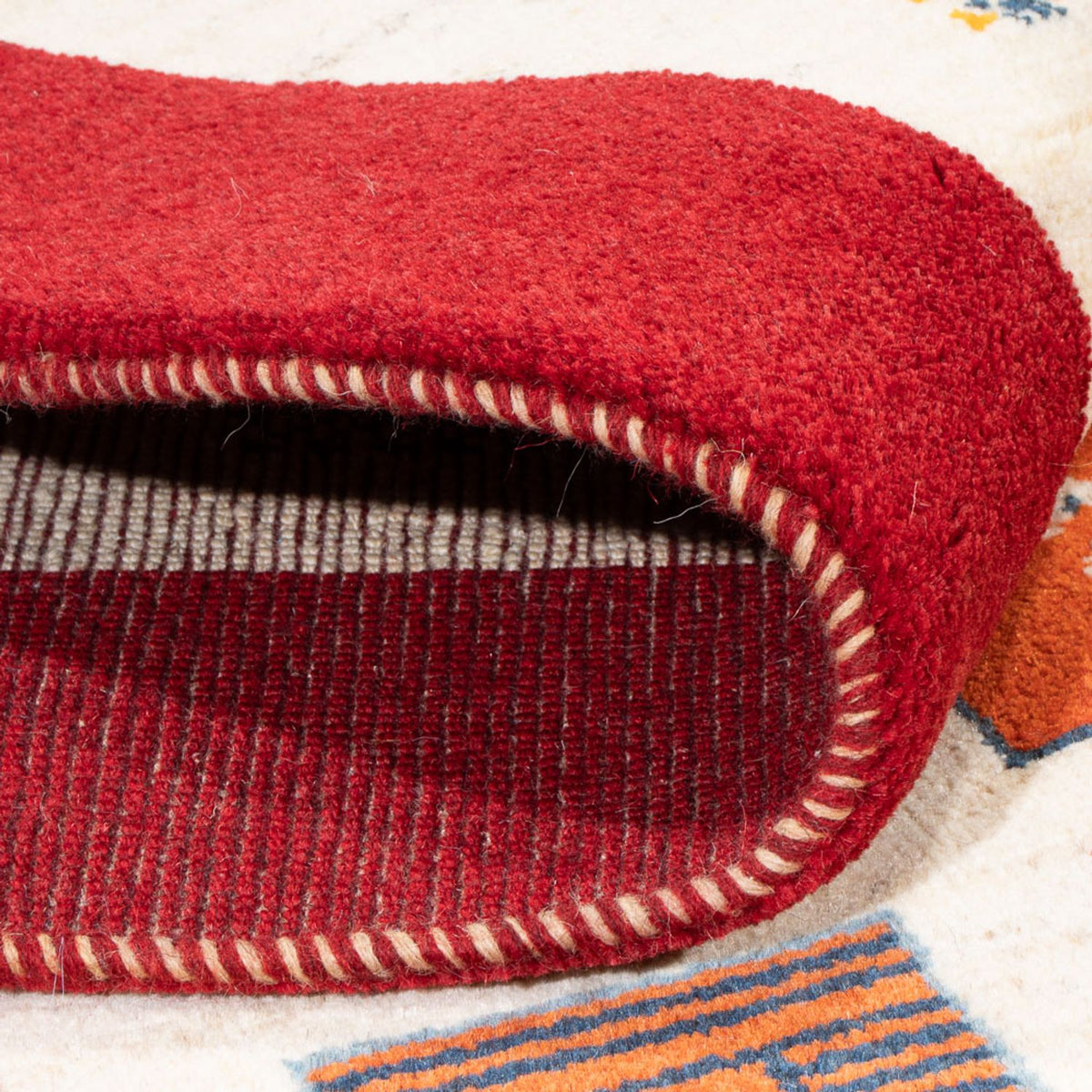 Gabbeh tapijt - Perzisch - 204 x 157 cm - veelkleurig