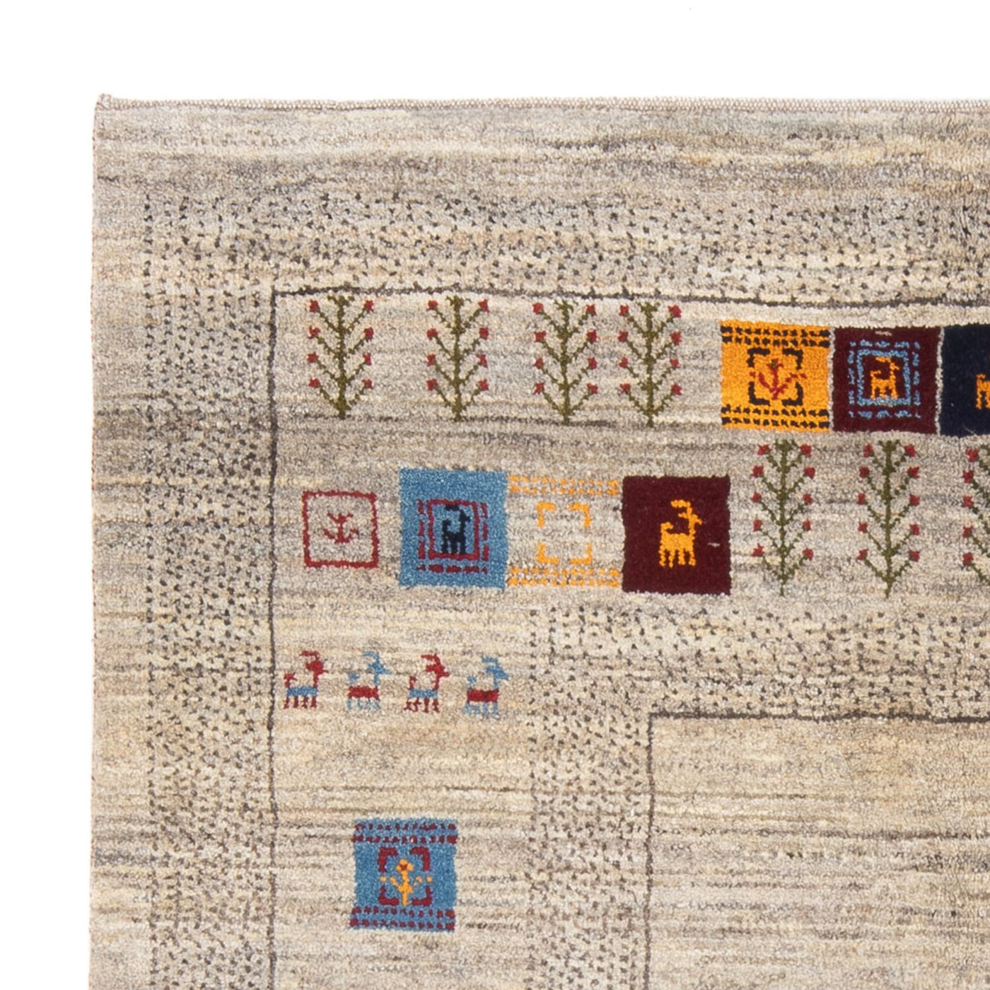 Perzische Gabbeh Tapijt 196x155cm - Perserteppich Wollteppich