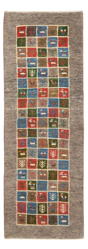 Loper Gabbeh tapijt - Perzisch - 150 x 51 cm - veelkleurig