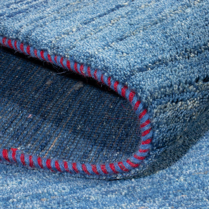 Gabbeh tapijt - Perzisch - 242 x 175 cm - zee blauw