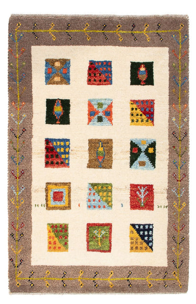 Perzische Gabbeh Tapijt 60x87cm - Perserteppich Wollteppich