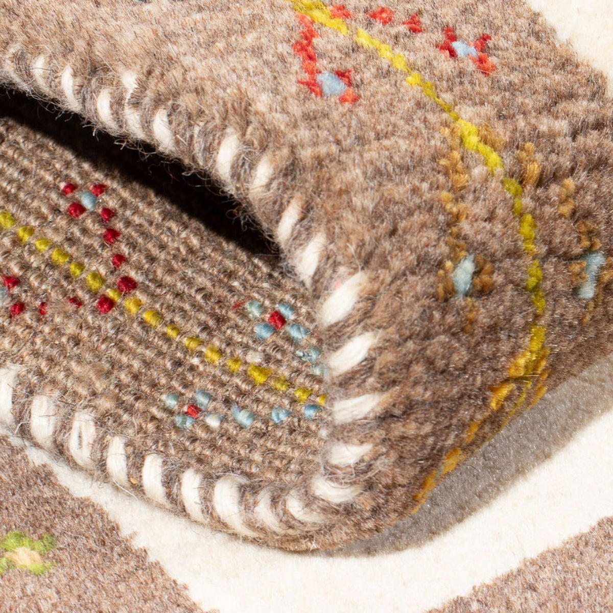 Gabbeh tapijt - Perzisch - 87 x 60 cm - veelkleurig