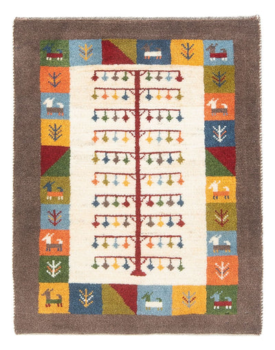 Perzische Gabbeh Tapijt 63x90cm - Perserteppich Wollteppich