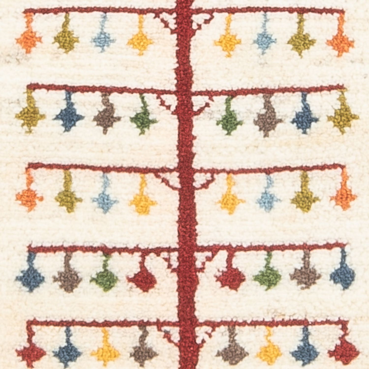 Gabbeh tapijt - Perzisch - 90 x 63 cm - veelkleurig