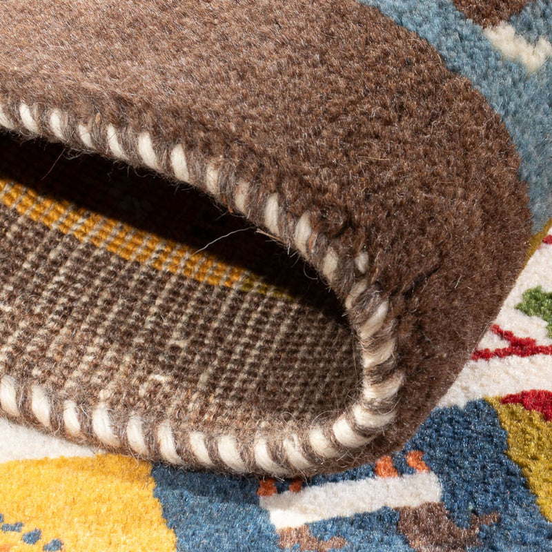 Gabbeh tapijt - Perzisch - 90 x 63 cm - veelkleurig