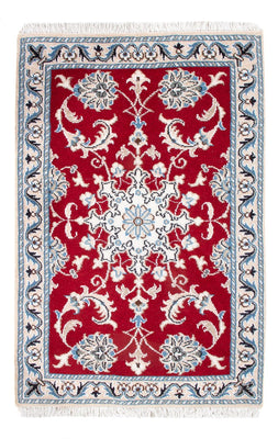 Perzisch tapijt - Nain - 94 x 60 cm - rood