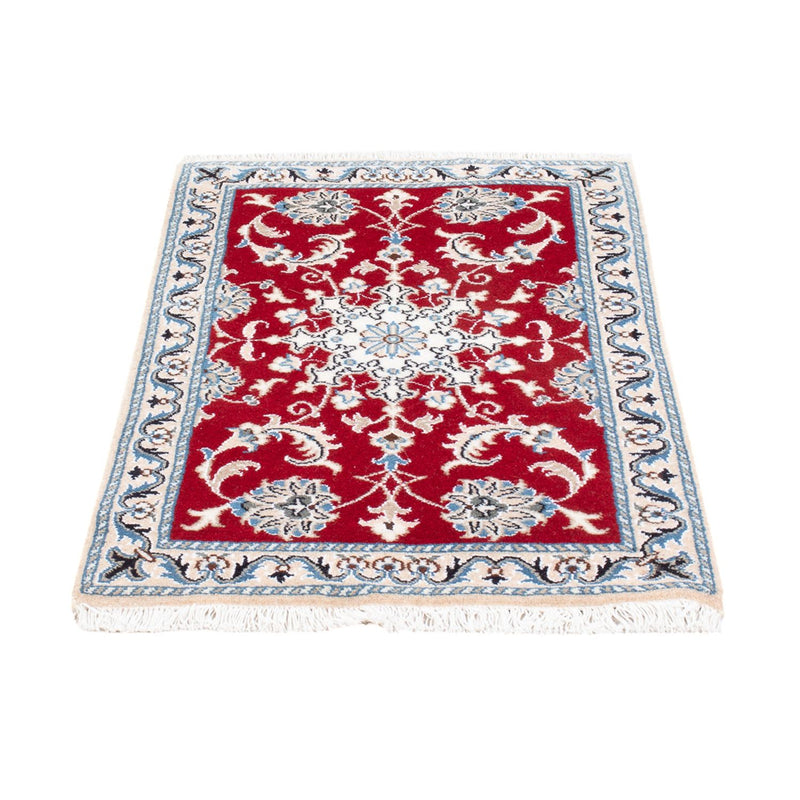 Perzisch tapijt - Nain - 94 x 60 cm - rood