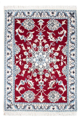 Perzisch tapijt - Nain - 90 x 60 cm - rood