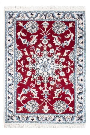 Perzisch tapijt - Nain - 90 x 60 cm - rood