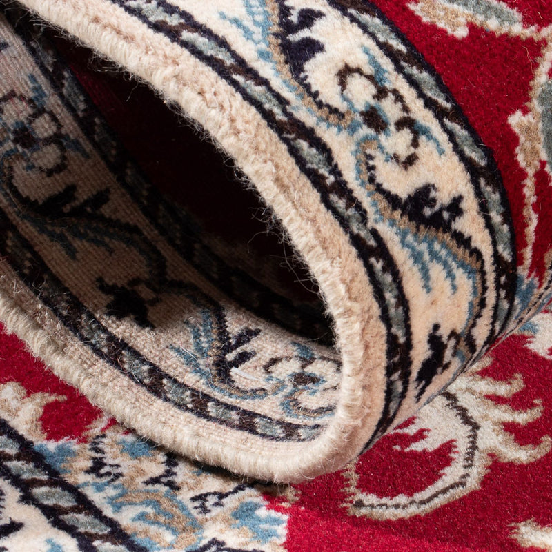 Loper Perzisch tapijt - Nain - 298 x 79 cm - rood