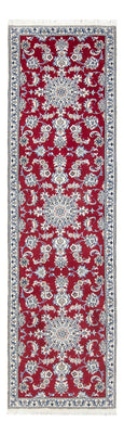 Loper Perzisch tapijt - Nain - 294 x 79 cm - rood